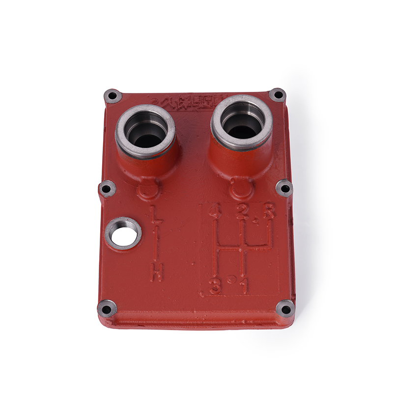 灰色の鋳鉄トランスミッションの前面カバー